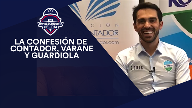 La confesión de Contador, Varane, Guardiola y lo imprescindible el del día La confesión de Contador, Varane, Guardiola y lo imprescindible el del día