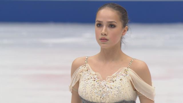Zagitova shines in World Championships short program Zagitova shines in World Championships short program