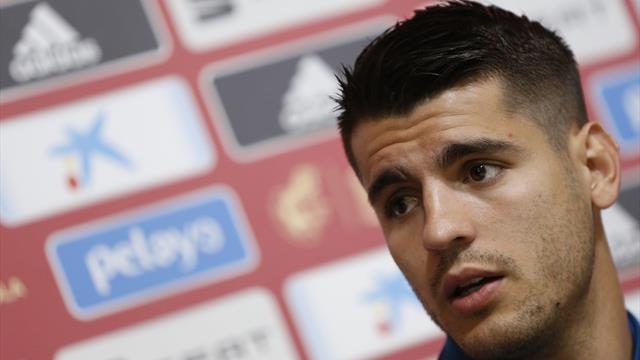 Morata: "Es difícil llegar tras una generación que lo ganó todo" Morata: "Es difícil llegar tras una generación que lo ganó todo"