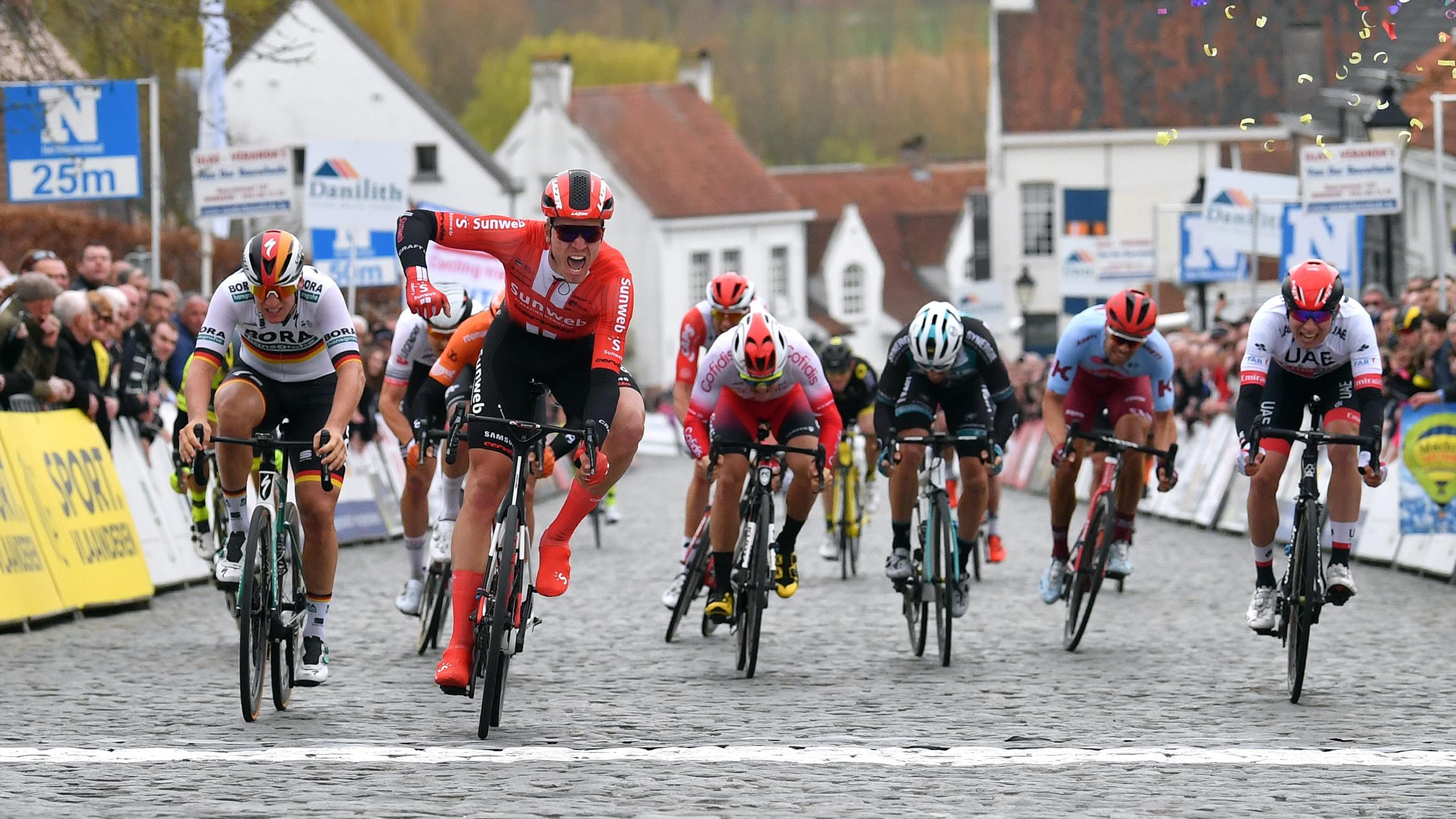 Nokere Koerse Ackermann muss sich Bol geschlagen geben Eurosport