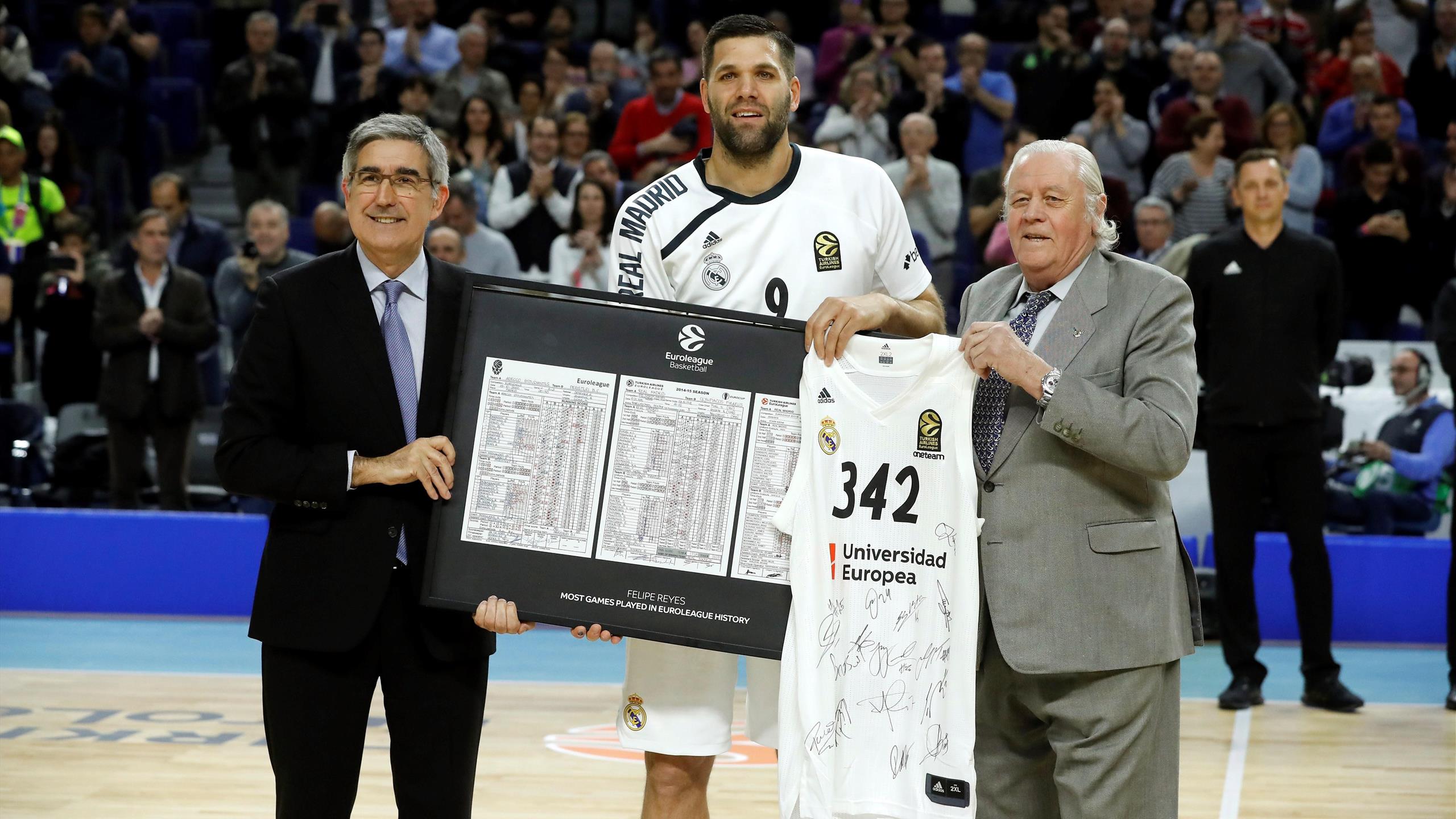 🏀👁 El Real Madrid vence a Olimpia Milan (92-89) el día en el que Felipe ...