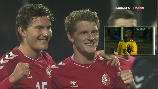 Highlights: Uheldig Valentin igangsatte belgisk offensiv, men Stage sikrede dansk sejr Highlights: Uheldig Valentin igangsatte belgisk offensiv, men Stage sikrede dansk sejr