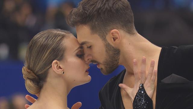 Papadakis and Cizeron's sparking routine in Saitama Papadakis and Cizeron's sparking routine in Saitama