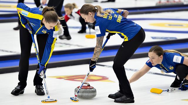Sweden hold their nerve to top curling standings