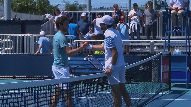 Après un 1er set serré, Chardy a fait parler son coup droit pour éteindre Simon Après un 1er set serré, Chardy a fait parler son coup droit pour éteindre Simon