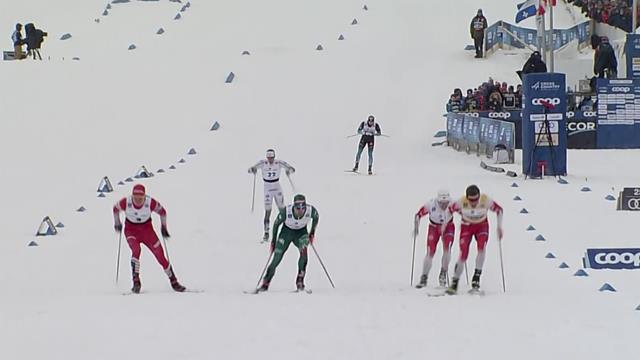 Klaebo powers to victory in Sprint Klaebo powers to victory in Sprint