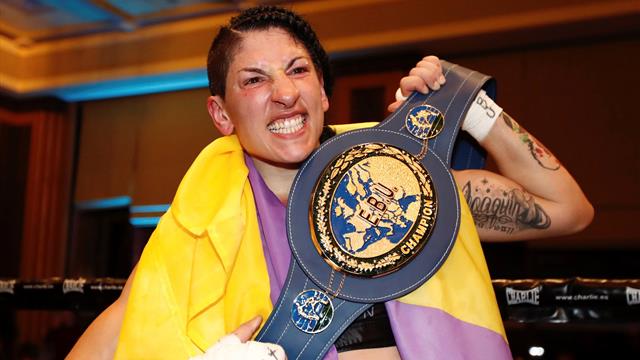 Miriam 'La Reina' Gutiérrez se proclama campeona de Europa de peso ligero a los puntos