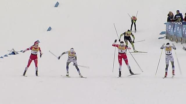 Belorukova lashes out at Karlsson with her ski pole Belorukova lashes out at Karlsson with her ski pole