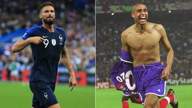 Giroud et Trezeguet, deux manières de réussir sa vie en Bleu