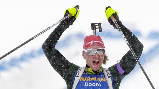 Mit Video | Herrmann springt auf Platz zwei! Kuzmina nicht zu stoppen