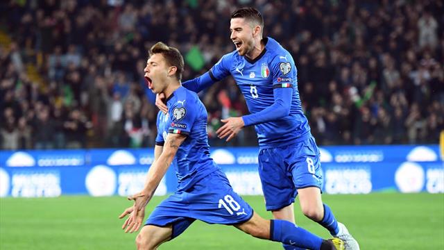 Clasificación Eurocopa 2020, grupo J: La nueva Italia ya ilusiona, pero Grecia y Bosnia no fallan