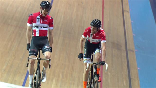 Manchester | Finale madison achtervolging Manchester | Finale madison achtervolging