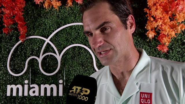 ATP : Federer se fait peur pour ses débuts à Miami ATP : Federer se fait peur pour ses débuts à Miami