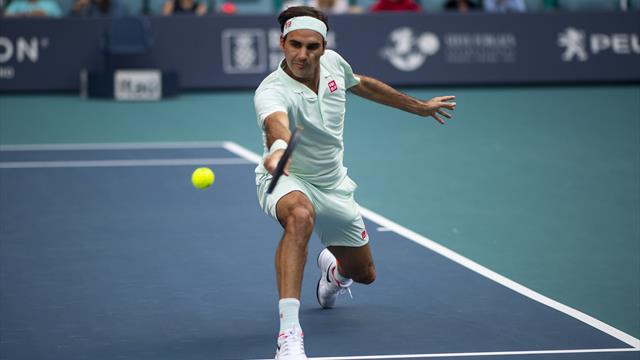 Passings, amorties... Federer a dû sortir le grand jeu pour venir à bout d'Albot Passings, amorties... Federer a dû sortir le grand jeu pour venir à bout d'Albot