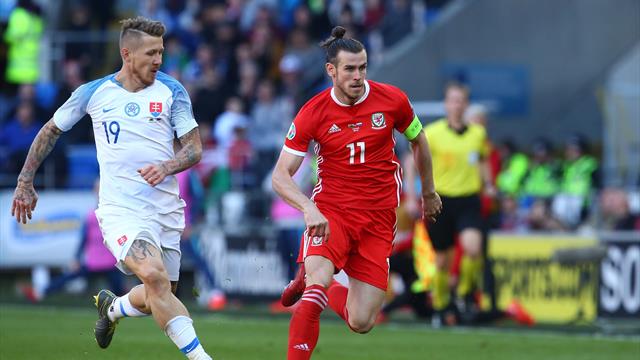 Clasificación Eurocopa 2020, Gales-Eslovaquia: Con lo justo y sin el mejor Bale (1-0)