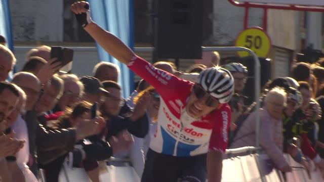 Van der Poel wins Grand Prix de Denain after solo breakaway Van der Poel wins Grand Prix de Denain after solo breakaway