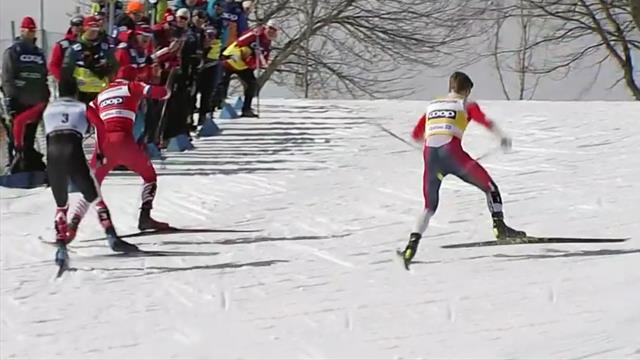Monsterantritt in der Steigung: So machte Kläbo den Gesamtweltcup perfekt Monsterantritt in der Steigung: So machte Kläbo den Gesamtweltcup perfekt