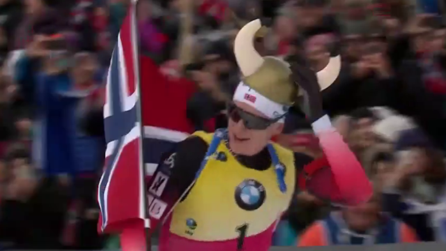 "Arriva il Vichingo Johannes Boe": 16a vittoria, sbriciolato il record di Fourcade "Arriva il Vichingo Johannes Boe": 16a vittoria, sbriciolato il record di Fourcade
