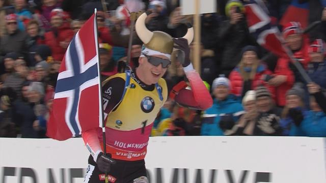 Highlights: 'Untouchable' Boe clinches latest win in Holmenkollen mass start Highlights: 'Untouchable' Boe clinches latest win in Holmenkollen mass start