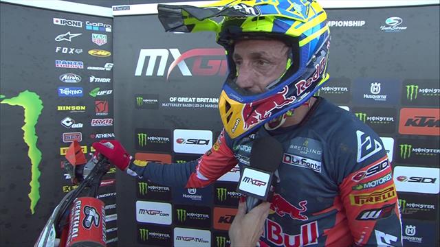Cairoli: I couldn't really hold up my right arm! Cairoli: I couldn't really hold up my right arm!
