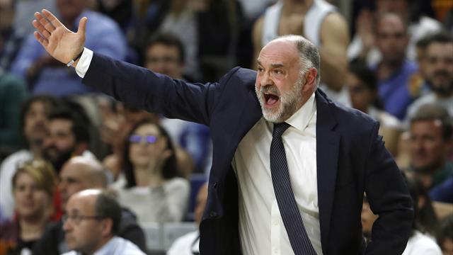 Laso cumple 600 partidos con una dolorosa derrota: "Hay que jugar mejor con rivales como el Barça"