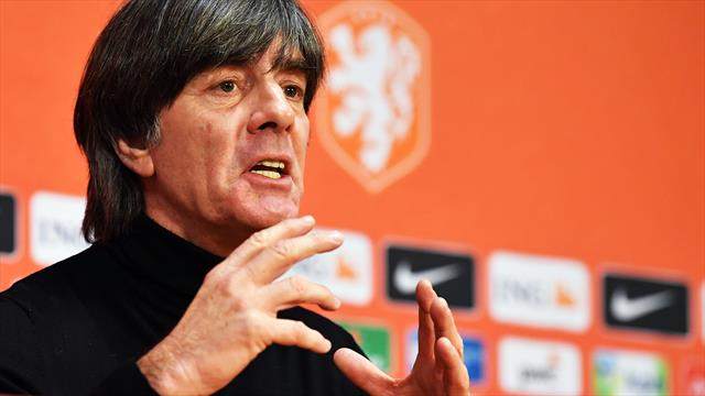 Löw freut sich über Effizienz: "Innerlich sehr zufrieden" Löw freut sich über Effizienz: "Innerlich sehr zufrieden"