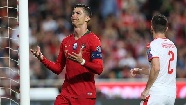 ⚽🇵🇹 Problemas para Portugal: vuelve a empatar y Cristiano se lesiona (1-1)