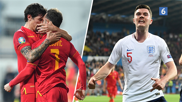 Highlights: Ekskvisitte England straffede Montenegro i 5-1-nedslagtning Highlights: Ekskvisitte England straffede Montenegro i 5-1-nedslagtning