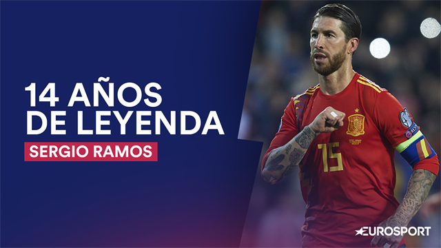 Sergio Ramos, una leyenda de 14 años y un líder para rato Sergio Ramos, una leyenda de 14 años y un líder para rato