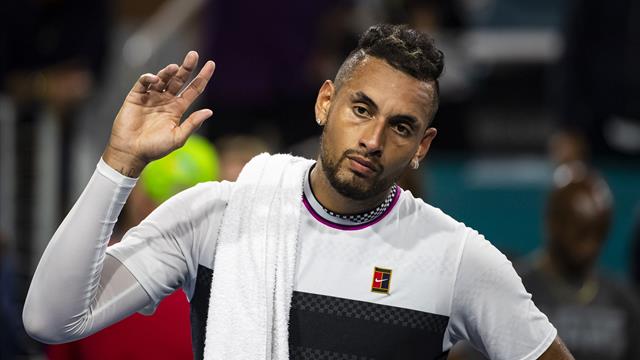Pour le trop turbulent Kyrgios, c'est direction la sortie