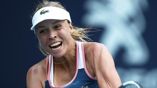 Kontaveit brings giant killer Hsieh's Miami run to an end