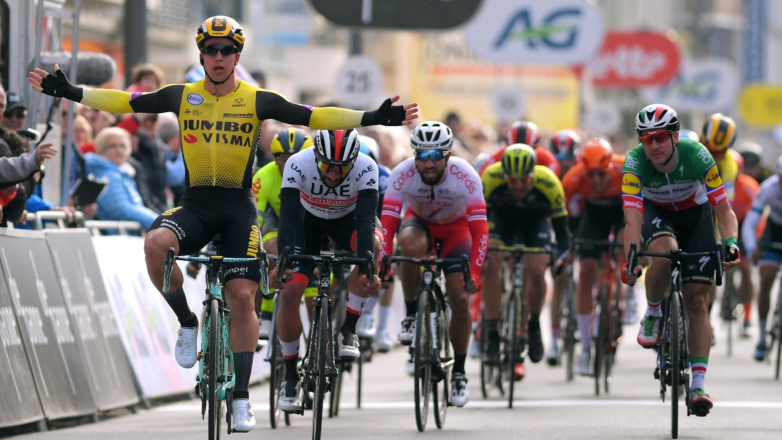 Trois Jours de BrugesLa Panne Impressionnant, Groenewegen a écoeuré
