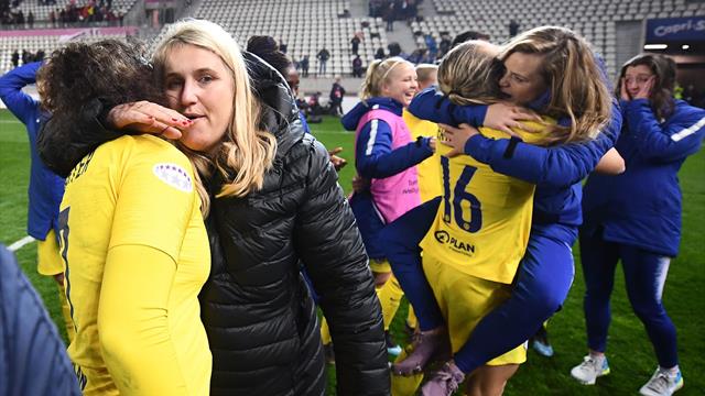 Dramatic injury time goal sends Chelsea into semis