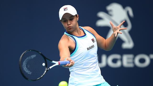 Plus forte que la pluie, Barty file en finale