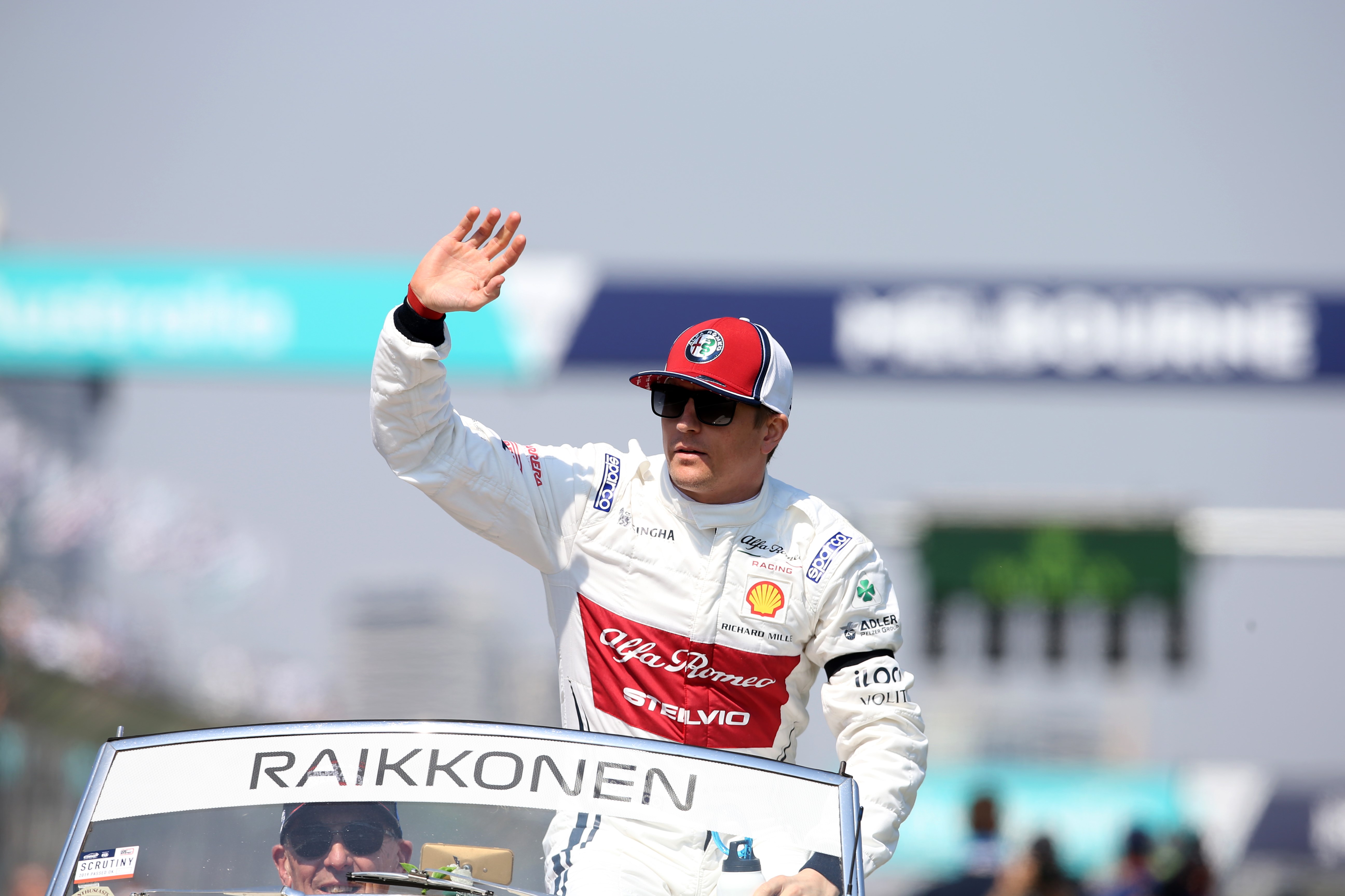 Kimi Räikkönen (Alfa Romeo) au Grand Prix d'Australie 2019