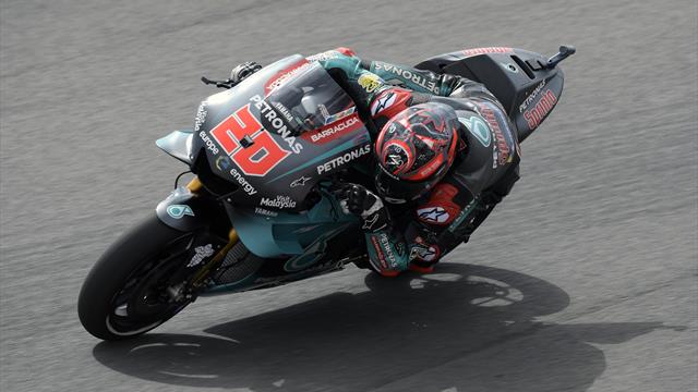 À 20 ans, Quartararo décroche déjà sa première pole !