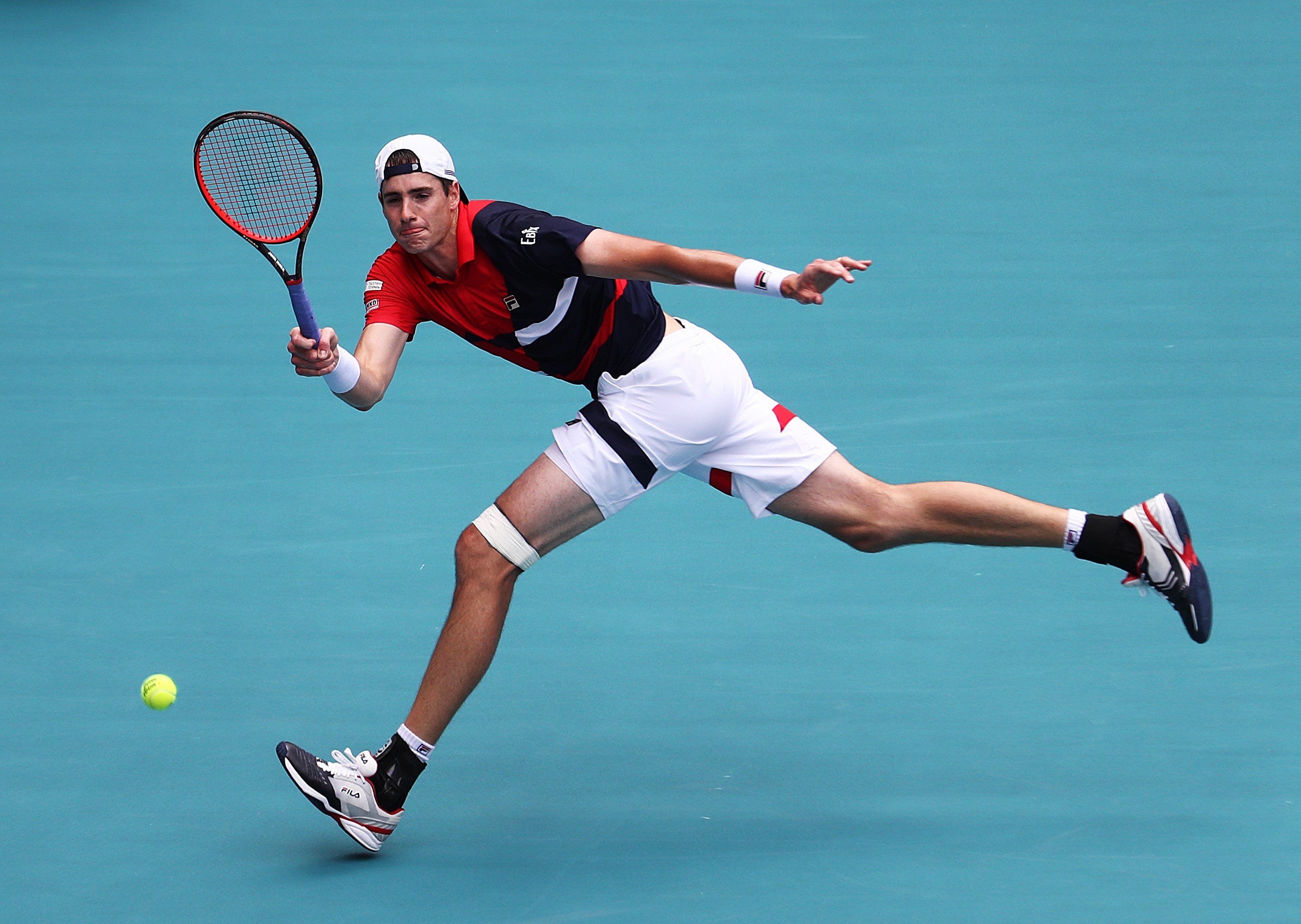 John Isner lors du Masters 1000 de Miami