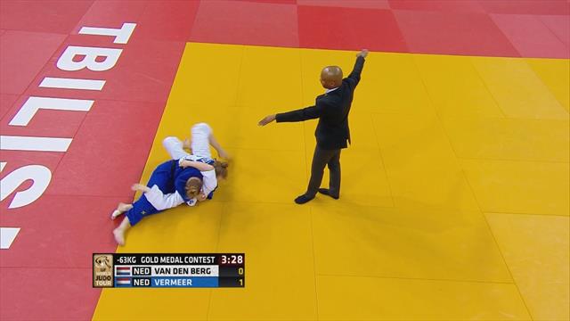World Judo Tour: Vermeer se lleva el oro ante su compatriota Van den Berg World Judo Tour: Vermeer se lleva el oro ante su compatriota Van den Berg