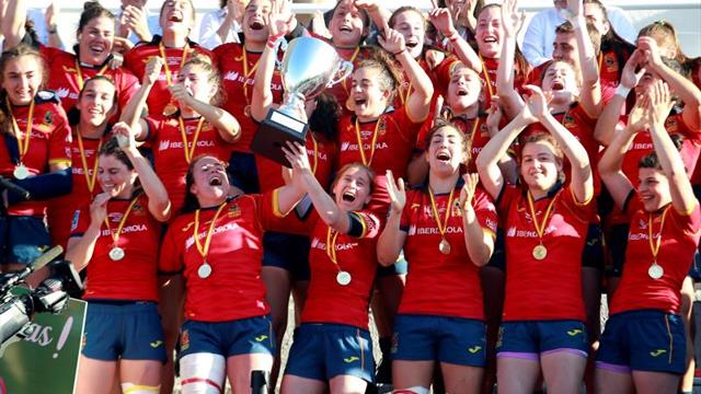 54-0. Las 'leonas' revalidan la corona continental con récord de asistencia