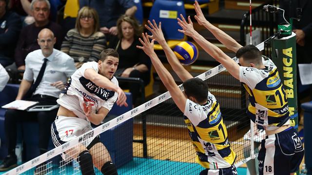 Secco 3-0 di Modena su Milano in gara 1: i playoff Scudetto partono con un grande Zaytsev