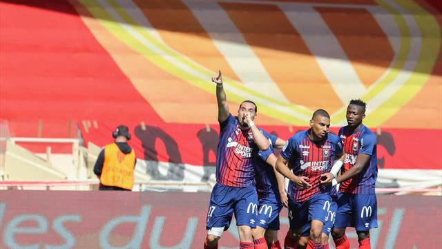 Caen se relance, Dijon s'enfonce