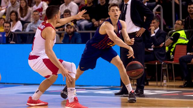 El Barcelona arrolla al Manresa y se asegura matemáticamente los playoffs (107-71)