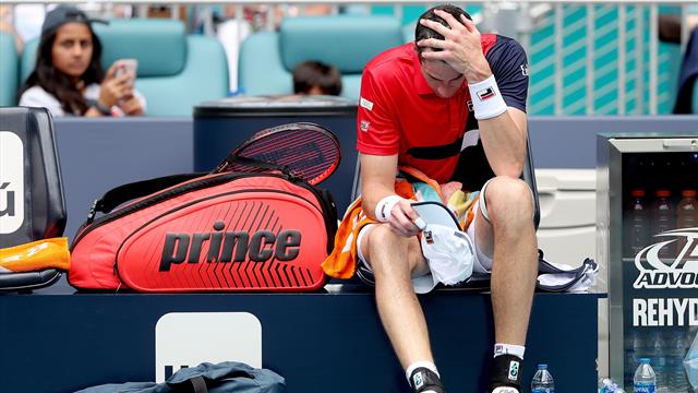Isner ne verra pas Paris