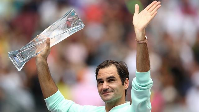 Roger Federer, Miami Açık zaferi ile bir kez daha zamana meydan okuyor