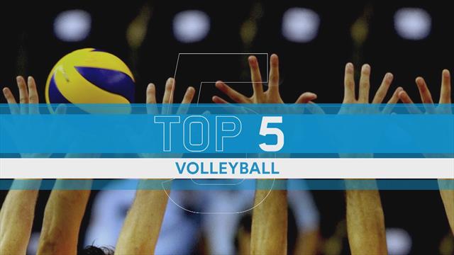 Oubliez le beach volley : voici le top 5 des points en snow volley Oubliez le beach volley : voici le top 5 des points en snow volley