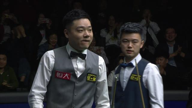 Ding Junhui eases to victory over Zhang Siankang in-front of home crowd Ding Junhui eases to victory over Zhang Siankang in-front of home crowd