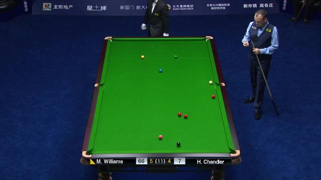 Williams edges tight encounter against Chandler Williams edges tight encounter against Chandler