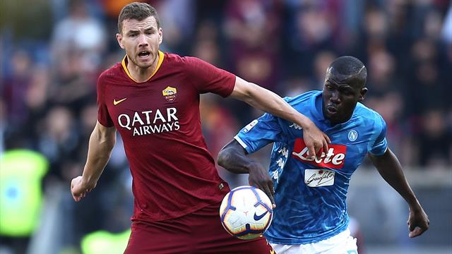 Roma, Inter pressing su Dzeko e Kolarov Roma, Inter pressing su Dzeko e Kolarov