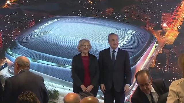 Выдвижная крыша, отель и киберспортивные зоны. «Реал» показал макет реконструкции «Бернабеу» Выдвижная крыша, отель и киберспортивные зоны. «Реал» показал макет реконструкции «Бернабеу»