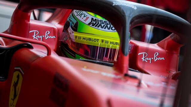 Erste Testfahrt im Ferrari: Schumacher nur von Verstappen geschlagen